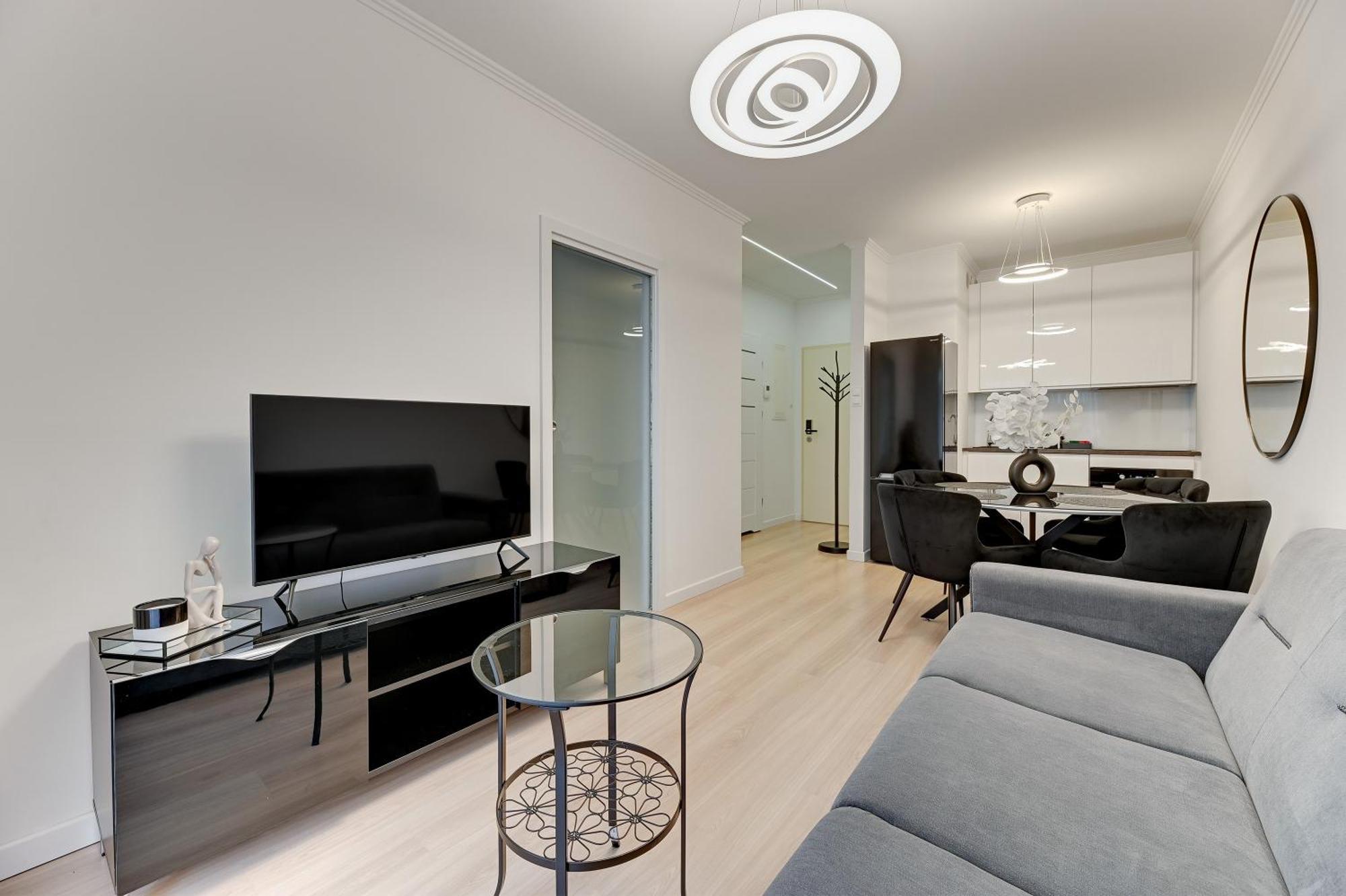 Grano Residence - Pool, Sauna, Spa & Parking By Downtown Apartments Gdansk Oda fotoğraf