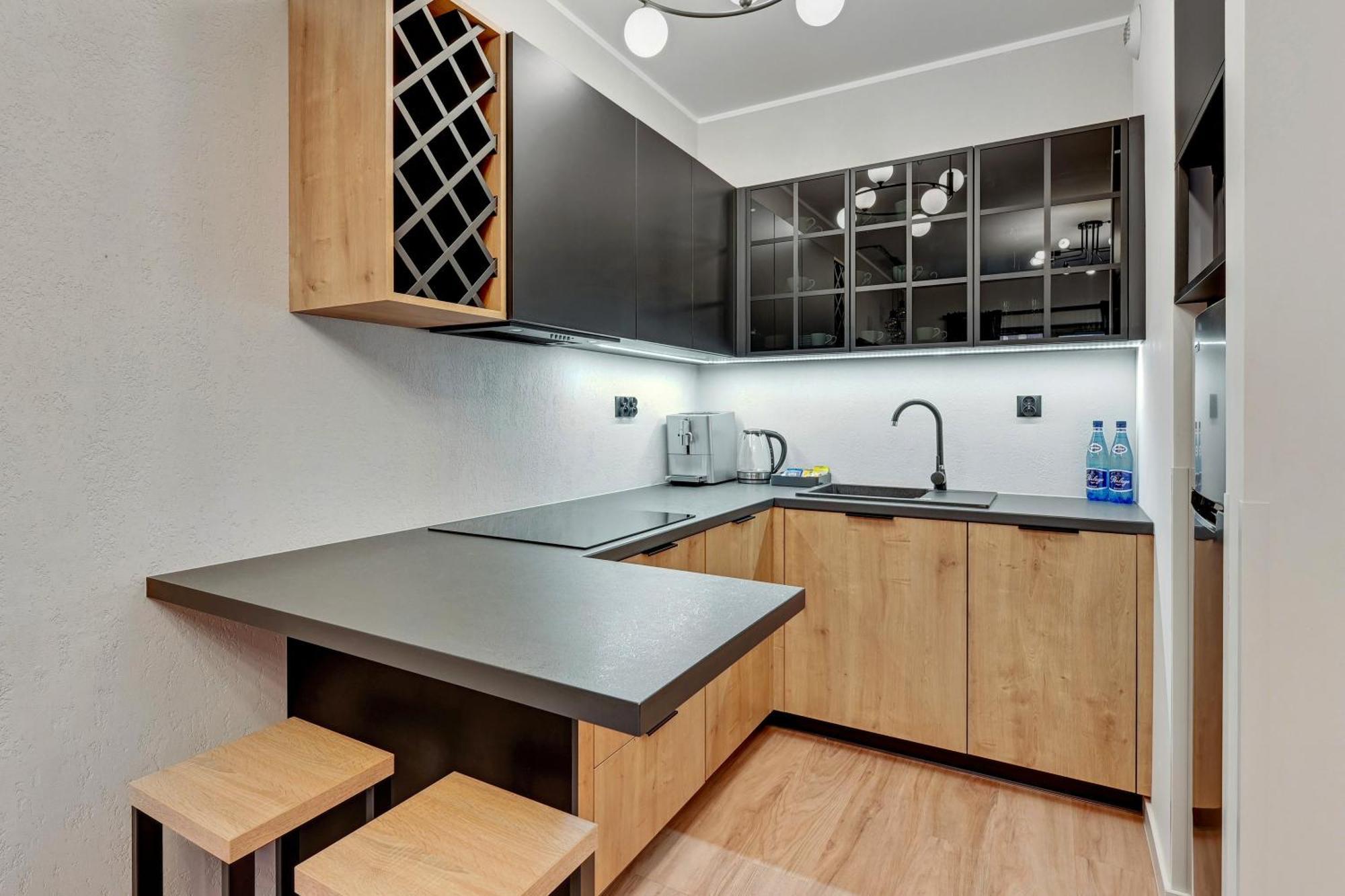 Grano Residence - Pool, Sauna, Spa & Parking By Downtown Apartments Gdansk Oda fotoğraf